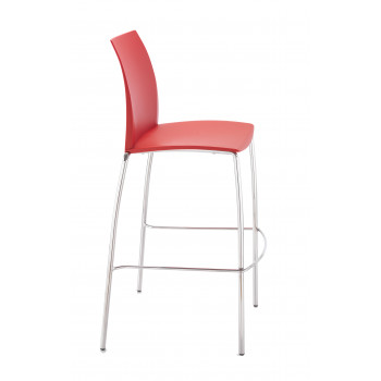 Adapt 4 Leg High Chair - Red