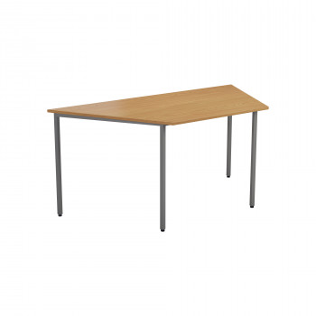Trapezoidal Multipurpose Table 18mm Top 1600 X 800 - Oak