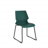 Titan Uni Skid Chair - Grey Frame / Green Seat