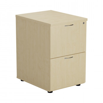 2 Drawer Filing Cabinet - Maple