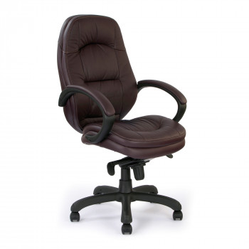 Brighton- Stylish Leather Faced Executive Armchair - Burgundy Brighton- Stylish Leather Faced Executive Armchair - Burgundy