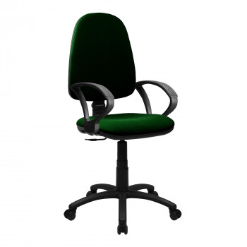 Java-100-High Back Operator Chair With Arms - Green