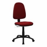 Java-100-High Back Operator Chair -Red