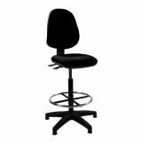 Java-200-D High Back Draughtsman Chair - Black