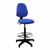 Java-200-D High Back Draughtsman Chair - Blue