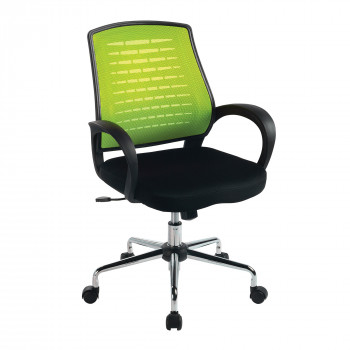 Carousel- Mesh Back Operator'S Chair - Green