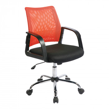 Calypso- Mesh Back Task Operator Armchair - Orange