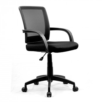 Beta - Medium Back Mesh Chair With Contoured Back