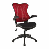 Mercury 2- Executive Mesh Chair- Red