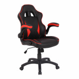 Predator - Black/Red Racing Chair Folding Arms