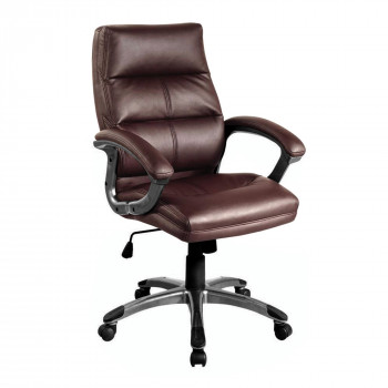 Greenwich- Pu Managers Chair- Burgundy