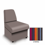 Wave- Fabric Modular Sofa Convex- Stripes