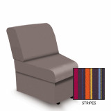 Wave- Fabric Modular Sofa Concave- Stripes