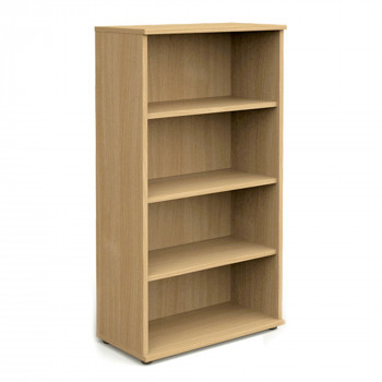 Book Case - 1600mm - 3 Shelves - Oak